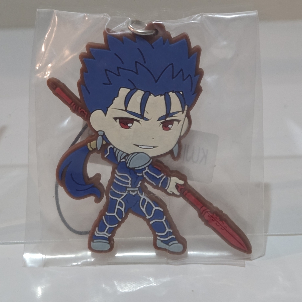 *4 for $20* Fate Stay Night Heaven's Feel - Lancer Cu Chulainn Rubber Strap